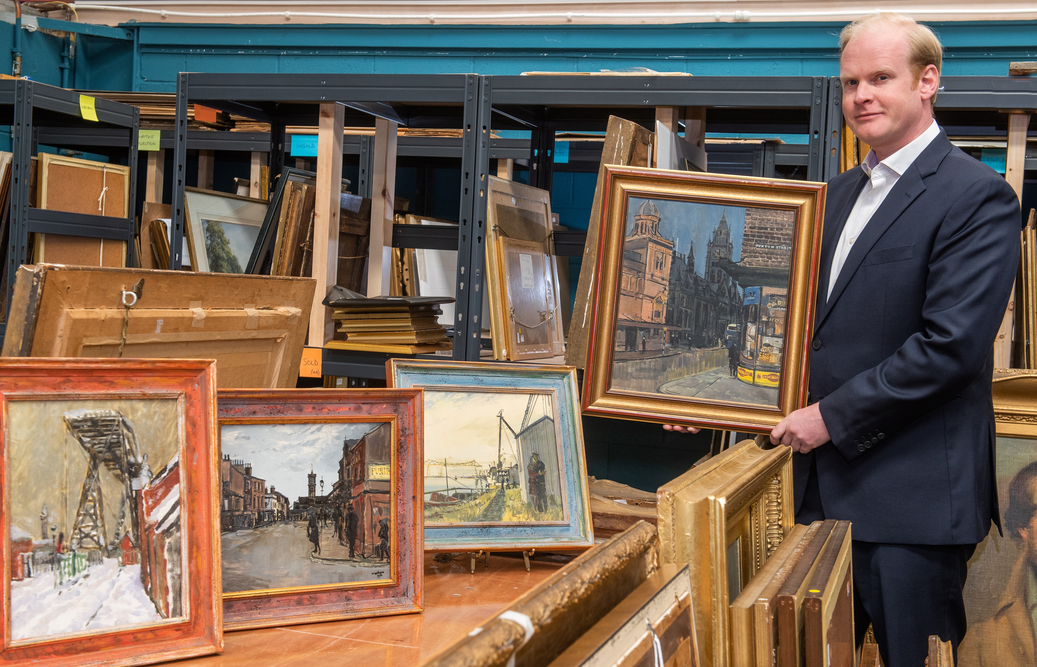 PAINTINGS GIVE UNIQUE GLIMPSE OF POST-WAR MIDDLESBROUGH